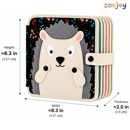 ZoeJoy™ Quiet Book – Screen-Free Play for Busy Toddlers