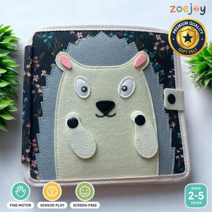 ZoeJoy™ Quiet Book – Screen-Free Play for Busy Toddlers