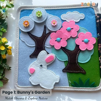 ZoeJoy™ Quiet Book – Screen-Free Play for Busy Toddlers