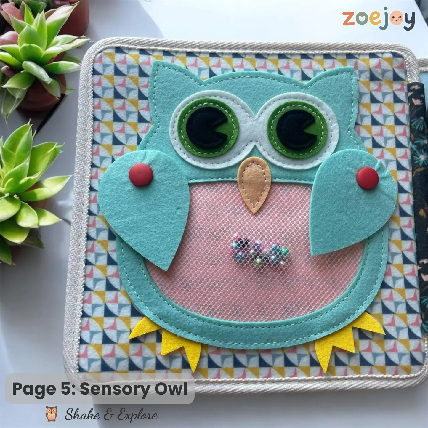 ZoeJoy™ Quiet Book – Screen-Free Play for Busy Toddlers