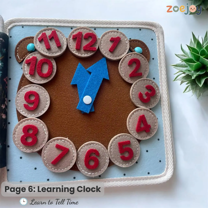 ZoeJoy™ Quiet Book – Screen-Free Play for Busy Toddlers
