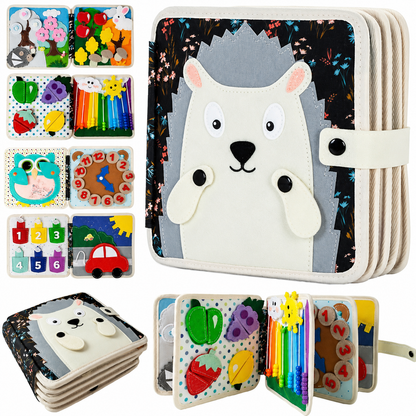 ZoeJoy™ Quiet Book – Screen-Free Play for Busy Toddlers